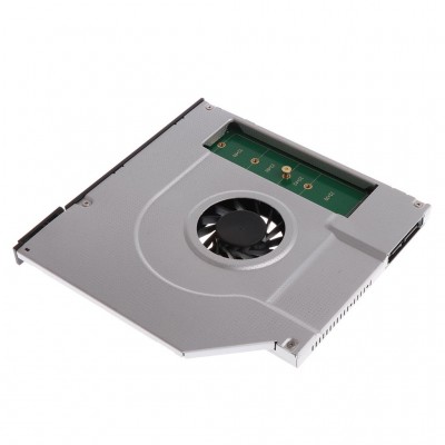 Adaptor Caddy HDD M.2 + FAN 9.5mm CADDY95SM2FAN