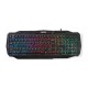 Tastatura Gaming cu fir USB 2.0 US International negru Nedis