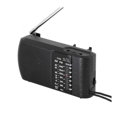 Radio portabil AM-FM 2 benzi 2x AA SAL RPC 3