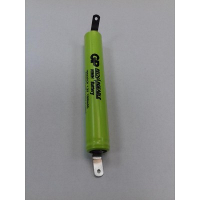 Acumulator industrial Ni-MH 1000mAh 10.5x66.5mm cu lamele 100AAALH GP