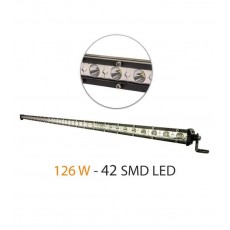 Bara LED Auto Off Road 126W 42SMD 8400lm 1120x30x48mm 12-32V CLL008 Carguard