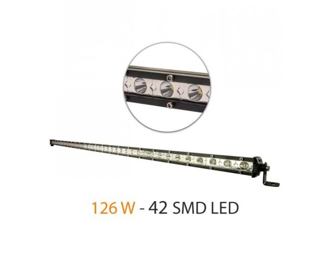 Bara LED Auto Off Road 126W 42SMD 8400lm 1120x30x48mm 12-32V CLL008 Carguard