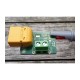 Conector soclu XT60 tata 2 pin alimentare DC pentru PCB THT AMASS XT60PW-M