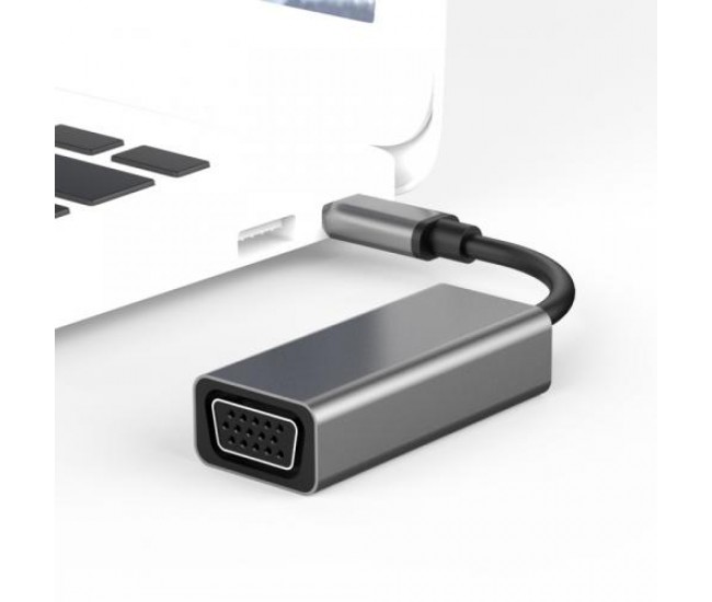 Adaptor USB Type C 3.1 la VGA 1920x1080 1080p 60Hz Well