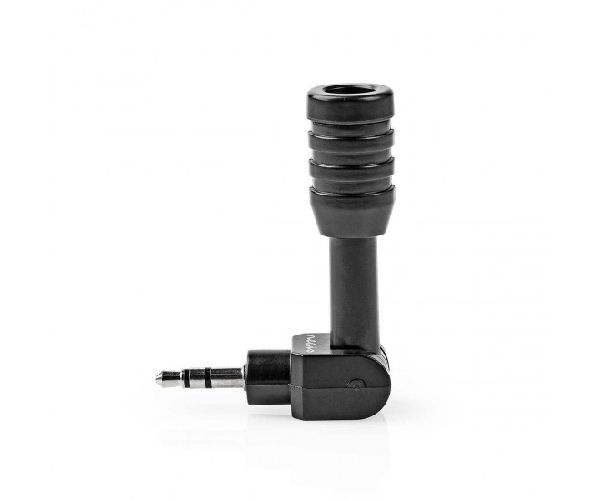 Microfon mini jack 3.5 mm negru Nedis