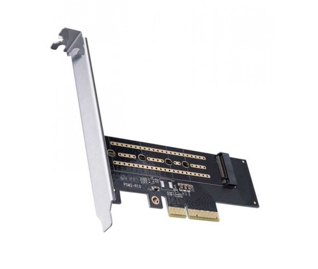 Adaptor PCI-Express - 1x M.2 NVME Orico PSM2 SSD-uri compatibile 2230/2242/2260/2280 PCI-E Channel NVME Protocol M.2