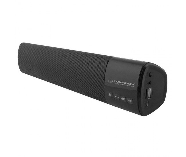 Soundbar bluetooth cu FM COURANTE ESPERANZA 400x55x70mm