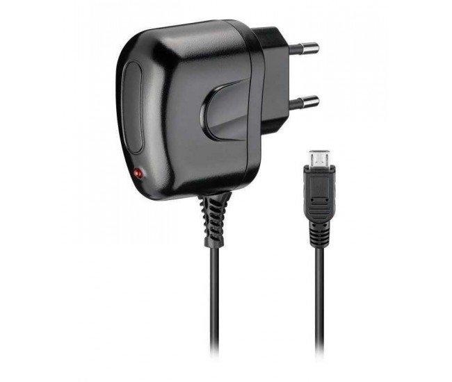 Alimentator USB 230V cu cablu micro USB 1.2A negru Goobay