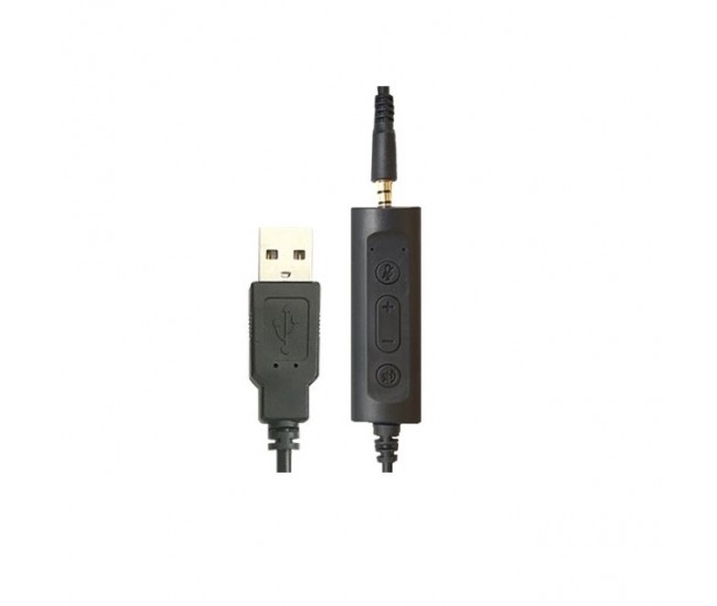 Cablu JACK 3.5 mm STEREO mama la USB A tata 1.5m