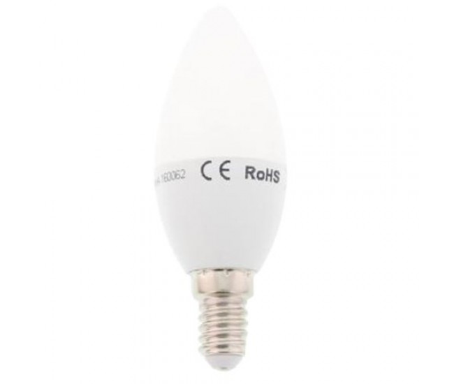 Bec LED lumanare E14 3W 230V lumina calda Well