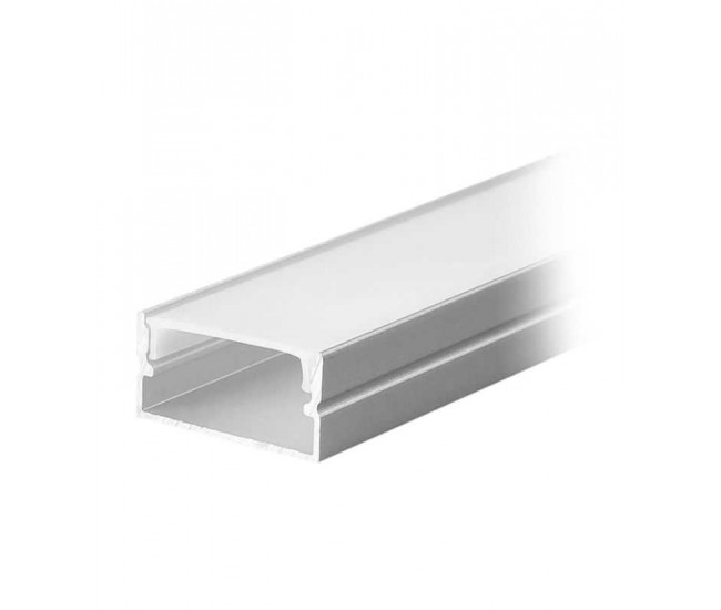 Profil aluminiu pentru banda LED 2m 20mm x 10mm V-TAC SKU-23174