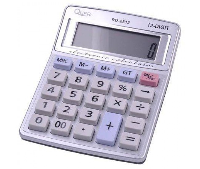 Calculator 12 DIGITS RD-2812 Quer