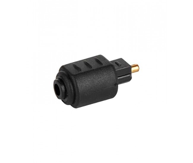 Adaptor conector fibra optica mufa Toslink - soclu optic mini Toslink 3.5 mm LOGILINK CA1016