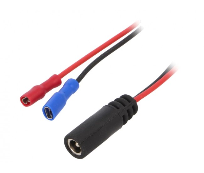 Conexiune adaptor 5.5x2.1mm mama - iesire conectori 4.8mm 0.3m CELLEVIA POWER CABLE-2/CL