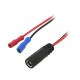 Conexiune adaptor 5.5x2.1mm mama - iesire conectori 4.8mm 0.3m CELLEVIA POWER CABLE-2/CL