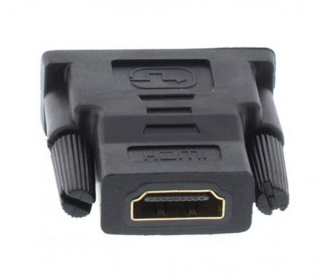 Adaptor HDMI 19 pini mama - DVI-D 24+1 pini tata aurit Well