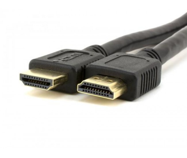 Cablu HDMI1.4v cu ethernet 14+1p tata - HDMI 14+1p tata aurit CCS 1.5m WELL