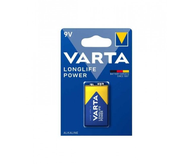 Baterie alcalina 9V LR22 Longlife Power Varta