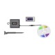 Kit banda LED RGB incarcare solara IP67 V-tac SKU-23046