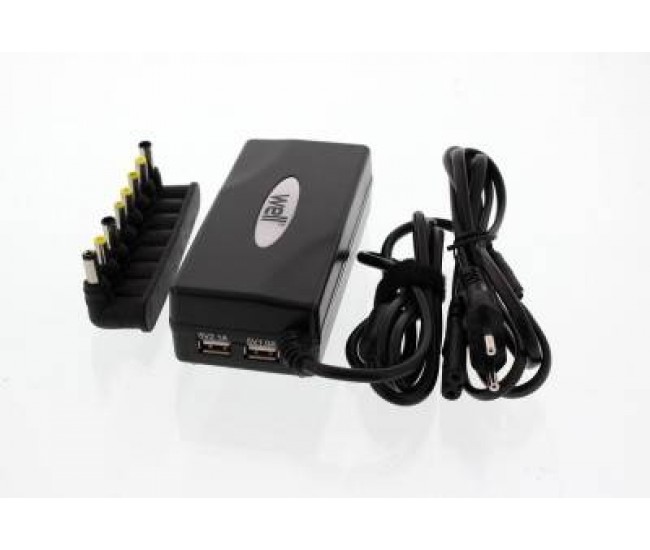 Alimentator pentru laptop universal 90W 8 mufe AC 100-240V selectare automata a tensiunii Well