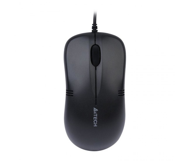 Mouse optic cu fir A4Tech V-TRACK PADLESS 1000DPI USB negru OP-560NU-1 (Black)