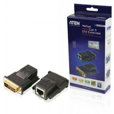 Adaptor prelungitor DVI prin UTP pana la 20m Aten