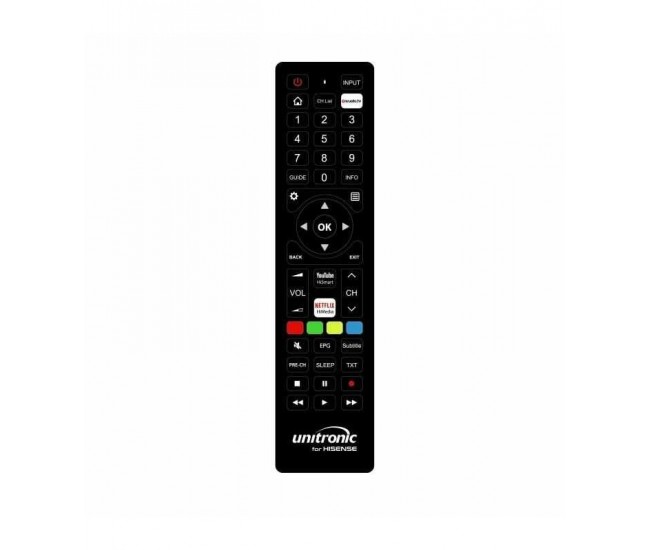 Telecomanda 1720 Unitronic universala compatibila TV LCD Hisense 1720WUNI20190903