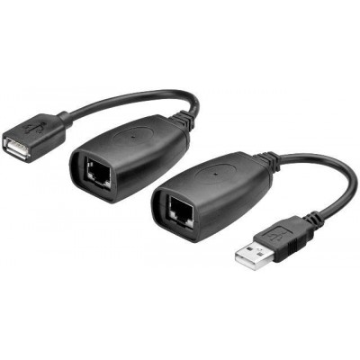 Adaptor prelungitor USB la CAT5 EXTENDER max. 40m USB2-EXT-ETH-40M