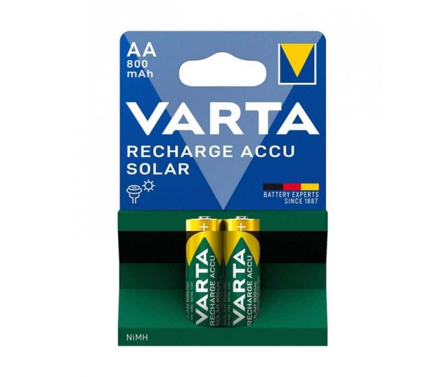 Set acumulatori AA Ni-MH 1.2V 800mAh SOLAR VARTA set 2buc