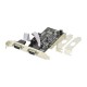 Placa extensie PC interfata PCI - chipset MCS9865 RS232 D-Sub 9pin tata x2 DIGITUS DS-33003