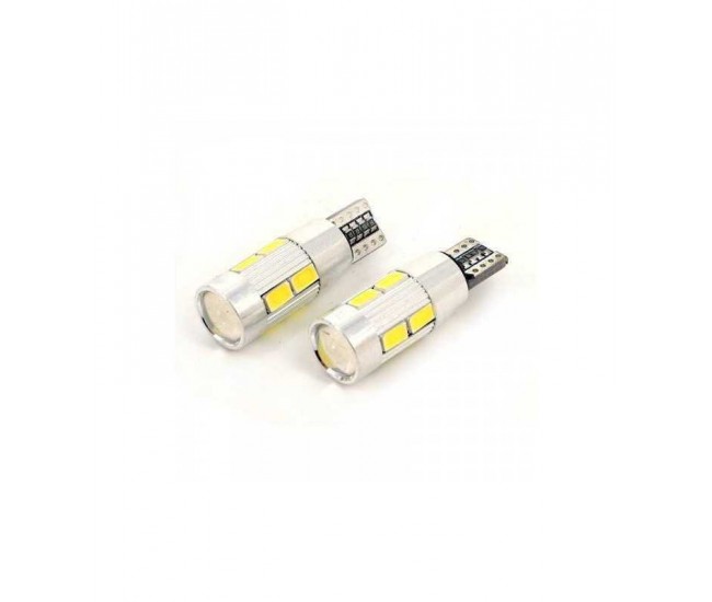 LED de Pozitie Canbus T10 12V 3.5W 300lm 6000K set 2buc CAN121 Carguard