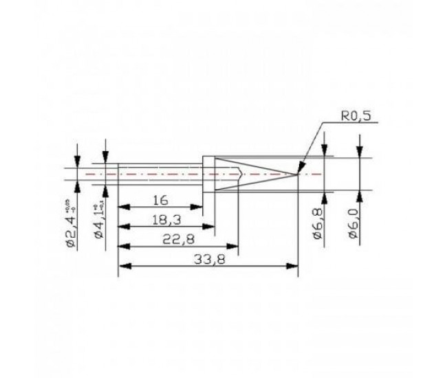 Varf letcon de lipit 28012 2buc 28946 Fahrenheit