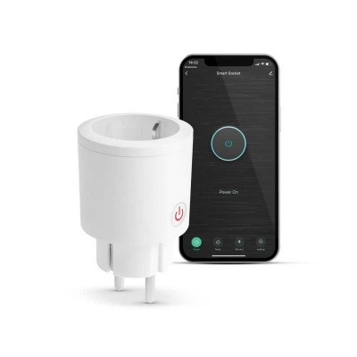 Priza inteligenta WIFI cu contor de consum compatibila Amazon Alexa Google Home Siri IFTTT Delight 55359B