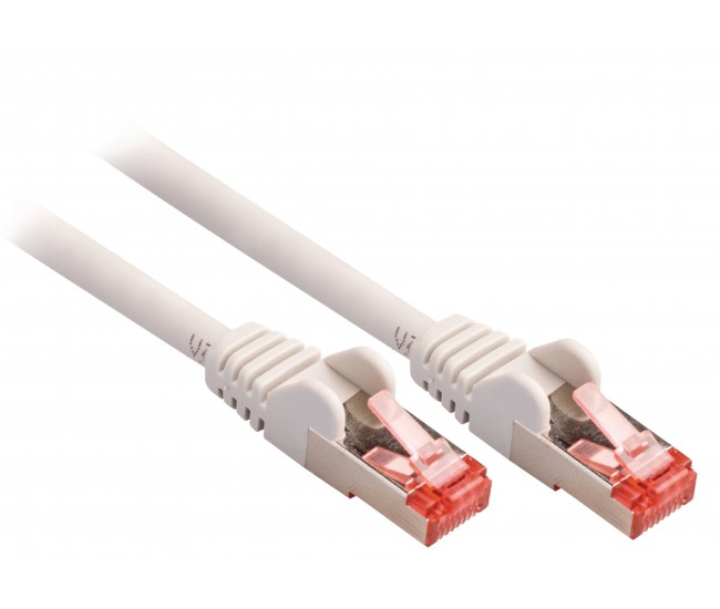 Cablu CAT6 SFTP Network Cable RJ45 8P8C tata - RJ45 8P8C tata 2m gri VALUELINE