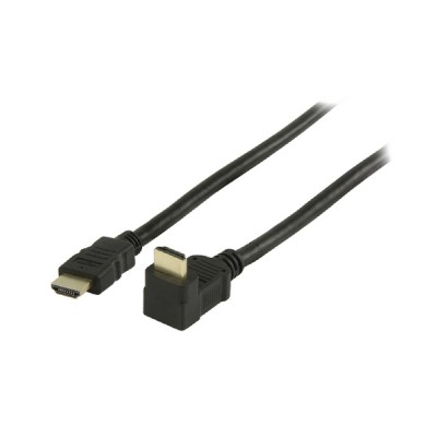 Cablu HDMI 90 grade cu functie Ethernet 5m VALUELINE