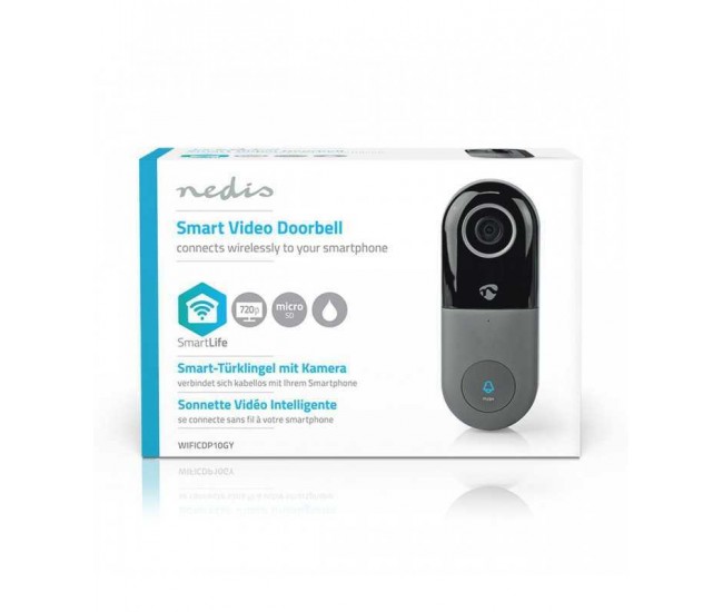 Sonerie Smart Video Wi-Fi HD 720p Nedis