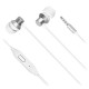 Casti IN-EAR cu microfon Kruger&Matz KMPB3 albe conector Jack 3.5 mm