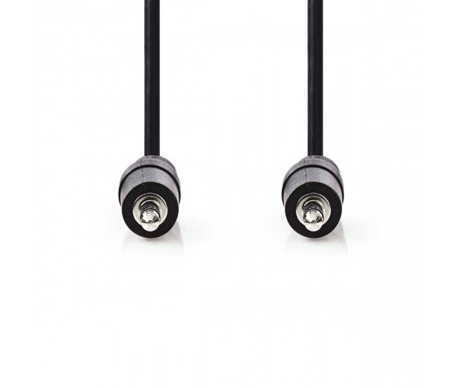 Cablu audio Stereo Jack 3.5 mm tata - 3.5 mm tata 2m Nedis