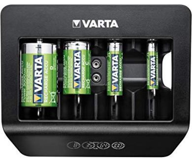 Incarcator universal acumulatori AA AAA C D 9V USB 57688 101 401 Varta