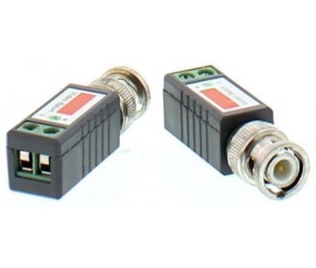 Video balun cu surub pentru cablu UTP/FTP Well