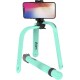 Selfie stick trepied flexibil cu telecomanda bluetooth turcoaz 3POD Zbam