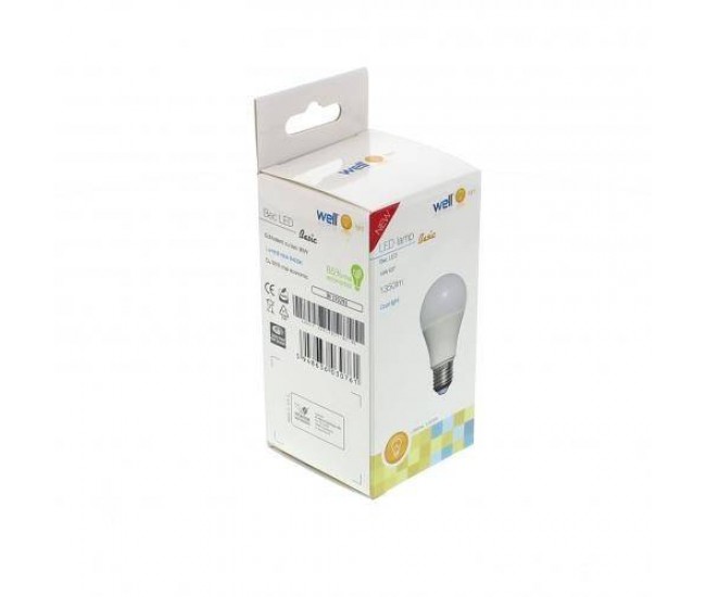 Bec cu led A60 E27 15W 230V lumina rece Basic Well