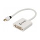 Cablu adaptor Mini DisplayPort tata - DVI-I 24+5 mama 0.2m alb Konig