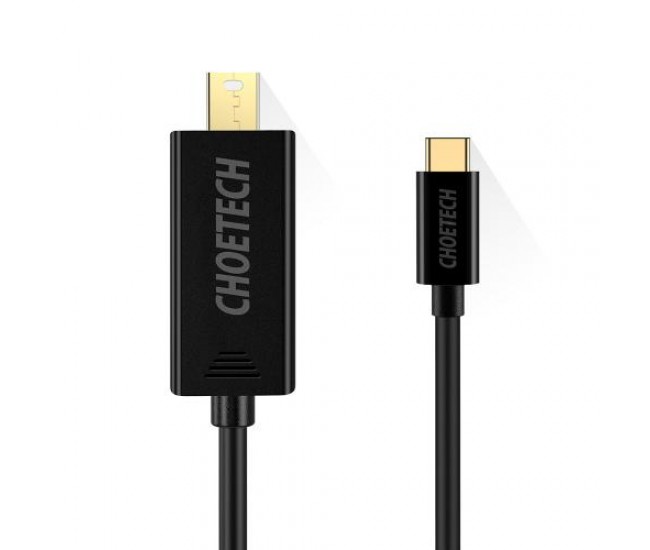 Cablu USB Type C - Mini Displayport Choetech XCM-1501 1.5m negru