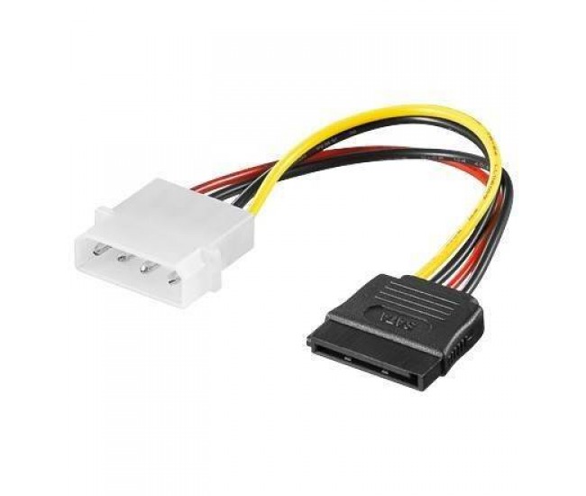 Cablu adaptor sata la molex 5.25 4 pini Goobay