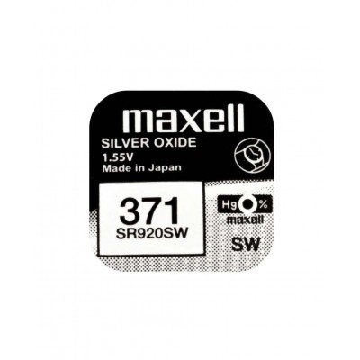 Baterie ceas Maxell SR920SW V371 SR69 1.55V oxid de argint 1buc