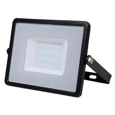 Reflector LED SMD 30W 4000K 2400lm IP65 negru CIP SAMSUNG V-TAC