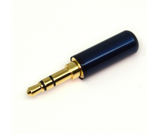 Mufa audio Jack HIGH QUALITY 3.5 mm stereo tata contacte aurite