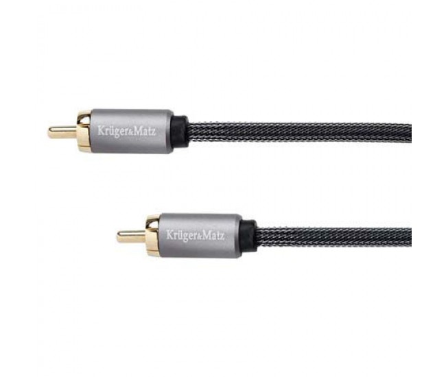 Cablu RCA 0.5m Profesional Kruger&Matz