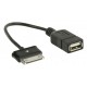 Cablu adaptor OTG Samsung 30 pini tata - USB A mama 0.2m Valueline